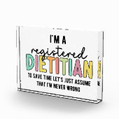 Geregistreerde Dietitititititiaanse RD heeft geen  Fotoblokken (Rechts)