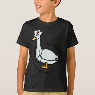 Geregistreerde Domme Gans Rn Verpleegster Stethosc T-shirt