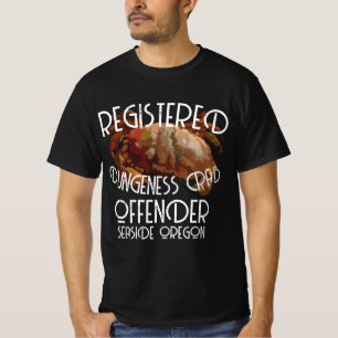 GEREGISTREERDE DUNGENESS-KRABOvertreder OREGON1125 T-shirt