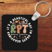 Geregistreerde gedragstechnologie RBT-gedragseap Sleutelhanger (Achterkant)