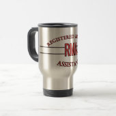 GEREGISTREERDE MEDISCHE HULP RMA-LOGO REISBEKER (Voorkant links)