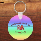 GEREGISTREERDE MEDISCHE HULP RMA-LOGO SLEUTELHANGER (Voorkant)