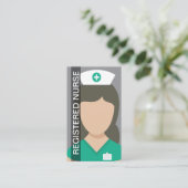 Geregistreerde medische Visitekaartjes (Staand voorkant)