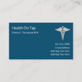 Geregistreerde medische Visitekaartjes (Voorkant)