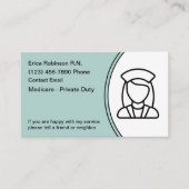 Geregistreerde medische Visitekaartjes (Voorkant)