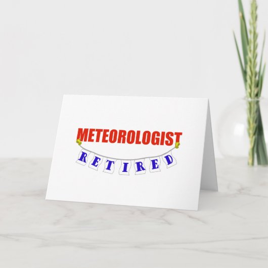GEREGISTREERDE METEOROLOGIST KAART (Voorkant)