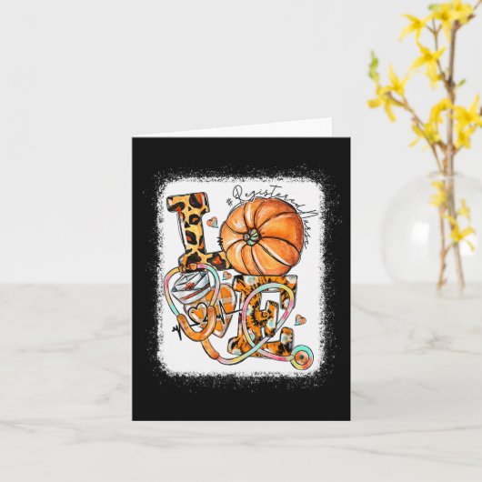 Geregistreerde najaarsverzekering Herfst Thanksgiv Kaart (Gele Bloem)