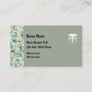 Geregistreerde, stijlvolle zuster-visitekaartjes visitekaartje