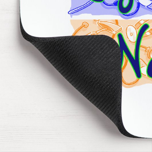 Geregistreerde T-shirts en cadeautjes—unieke artik Muismat (Hoek)