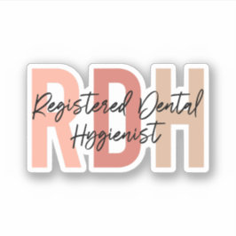 Geregistreerde tandheelkundige gift, tandheelkundi sticker