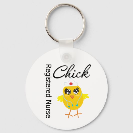 Geregistreerde urse chick v1 sleutelhanger (Voorkant)