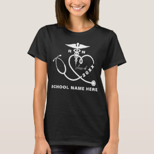 Geregistreerde verpleegklasse van 2023 RN T-Shirt