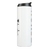 Geregistreerde verpleegkundige, Gepersonaliseerd m Thermosbeker (Gedraaid links)