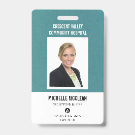 Geregistreerde verpleegkundige ID Professional Bla Badge