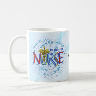 Geregistreerde verpleegkundige Motto Koffiemok