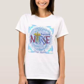 Geregistreerde verpleegkundige Motto T-shirt