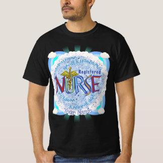 Geregistreerde verpleegkundige Motto T-shirt
