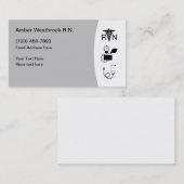 Geregistreerde verpleegkundige Professional Visitekaartje (Voorkant / Achterkant)