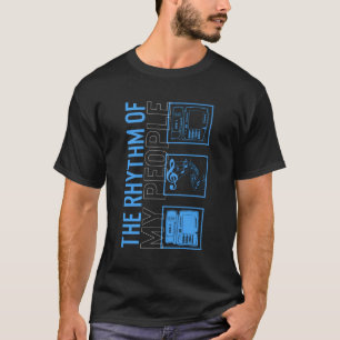 Geregistreerde verpleegkundige Ritme van mensen Al T-shirt