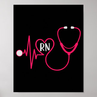 Geregistreerde Verpleegkundige Rn Hartslag Ekg Ste Poster