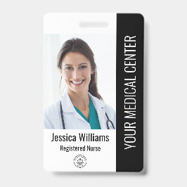 Geregistreerde verpleegkundige RN personeels-ID zw Badge