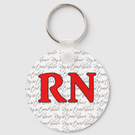 Geregistreerde verpleegkundige sleutelhangers