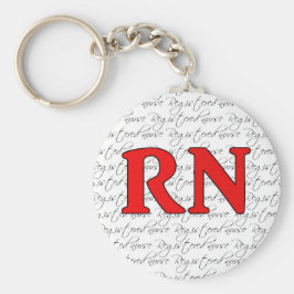 Geregistreerde verpleegkundige sleutelhangers