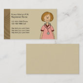 Geregistreerde verpleegkundige Visitekaartjes (Voorkant / Achterkant)