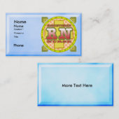 Geregistreerde verpleegkundige visitekaartjes (Voorkant / Achterkant)