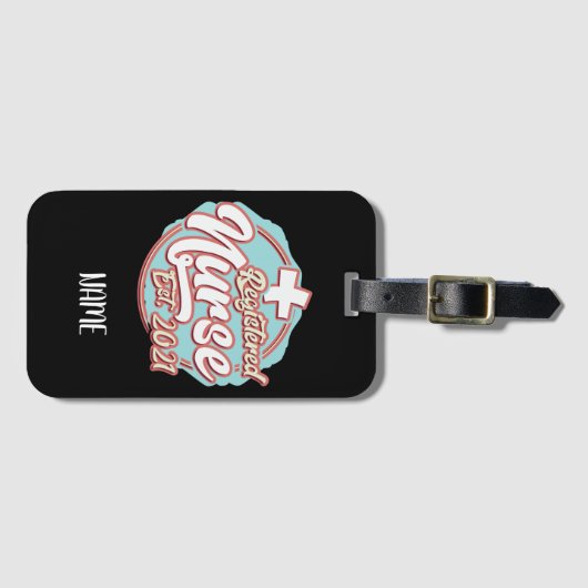 Geregistreerde verpleegkundigen sinds 2021 op mult bagagelabel (Voorkant (horizontaal))