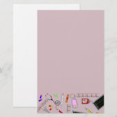 Geregistreerde verpleegmiddelen briefpapier (Voorkant / Achterkant)