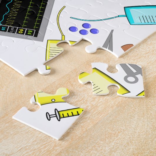 Geregistreerde verpleegmiddelen legpuzzel (Zijkant)