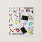 Geregistreerde verpleegmiddelen legpuzzel (Verticaal)