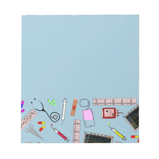 Geregistreerde verpleegmiddelen notitieblok (Voorkant)