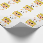 Geregistreerde verpleegster cadeaupapier (Hoek)