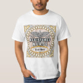 Geregistreerde verpleegster Caduceus T-shirt (Voorkant)