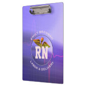 Geregistreerde verpleegster | Eigen naam arbeidslo Klembord (Links)