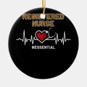 Geregistreerde verpleegster #Essential Stethoscoop Keramisch Ornament (Voorkant)