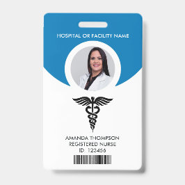 Geregistreerde Verpleegster Foto Identificatie Badge