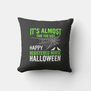 Geregistreerde Verpleegster Halloween Spinnenweb e Kussen