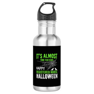 Geregistreerde Verpleegster Halloween Spinnenweb e Waterfles