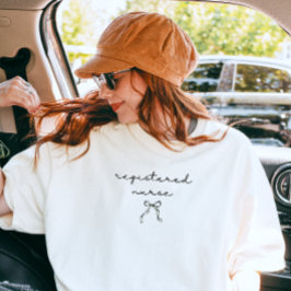 Geregistreerde Verpleegster Minimaal Zwar Script C T-shirt