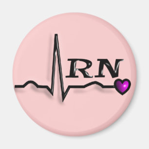 Geregistreerde verpleegster "RN" geeft QRS-ontwerp Magneet