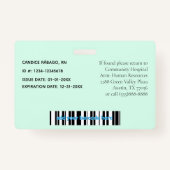 Geregistreerde verpleegster RN Medical Professiona Badge (Achterkant)