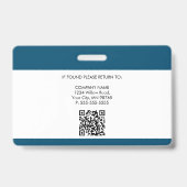 Geregistreerde verpleegster RN medisch ziekenhuis  Badge (Back)