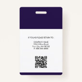 Geregistreerde verpleegster RN Medische ID-badge Badge (Achterkant)