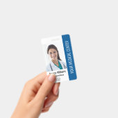 Geregistreerde verpleegster RN werknemer ID Blauw Badge (Handheld)