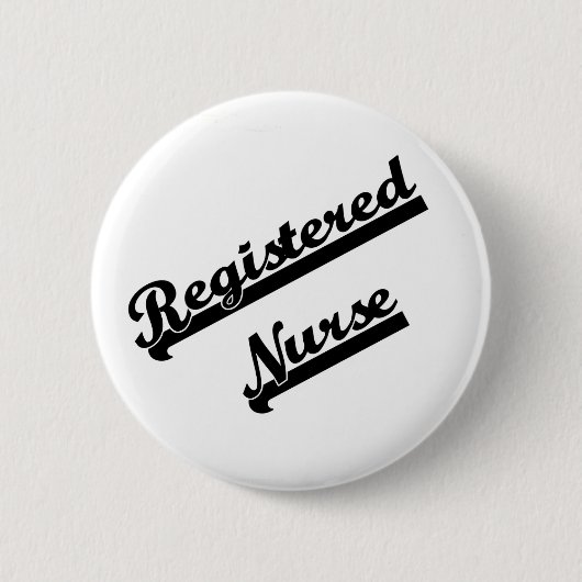 Geregistreerde verpleegster ronde button 5,7 cm (Voorkant)