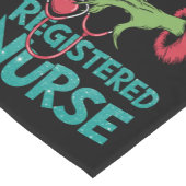 Geregistreerde Verpleegster Stethoscoop Santa Elf  Korte Tafelloper (Hoek)