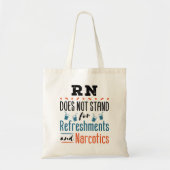 Geregistreerde verpleegsters RN verfrist verdovend Tote Bag (Voorkant)